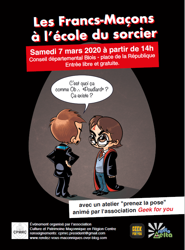 Conférence Les francs-maçons à l'école du sorcier